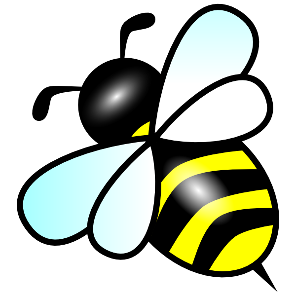 bees clipart vector