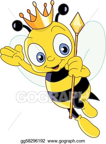 bee clipart queen bee