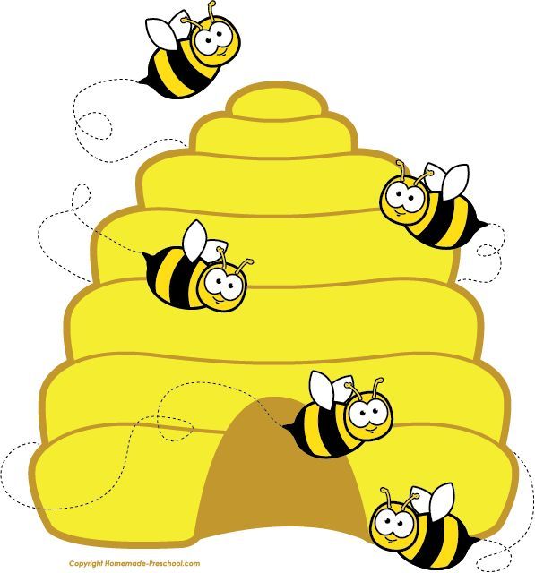 beehive clipart bee cell