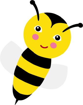 Wasp pencil and in. Bee clipart vector