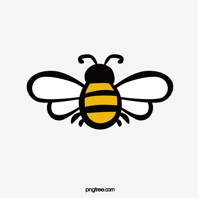 Cartoon design animal . Bee clipart vector