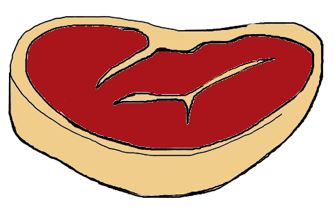 . Beef clipart cooked meat
