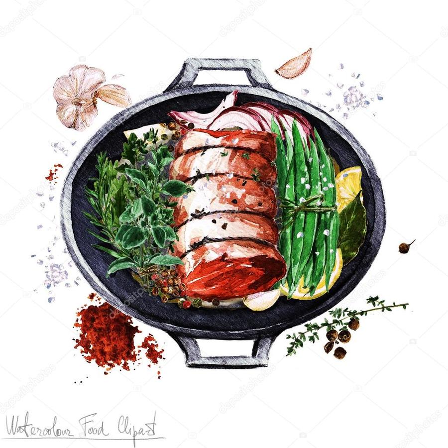 beef clipart cooked meat