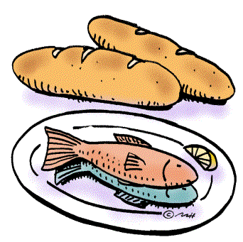 Water clipart bread. Fish meat free clip