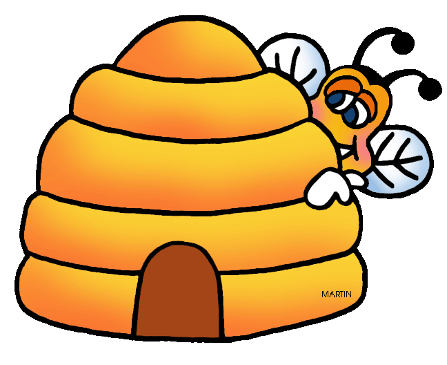 beehive clipart animal home