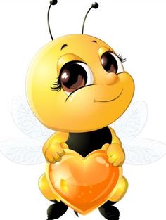Beehive clipart animation. Bee baby cute vector