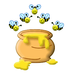 bees clipart animated