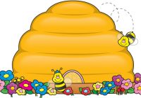 Free bees image best. Beehive clipart bee home