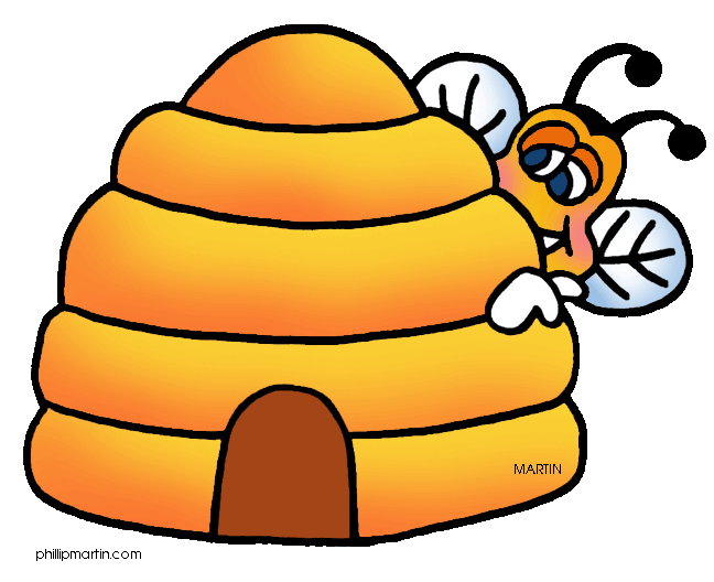 Clipart bee house. Hive 