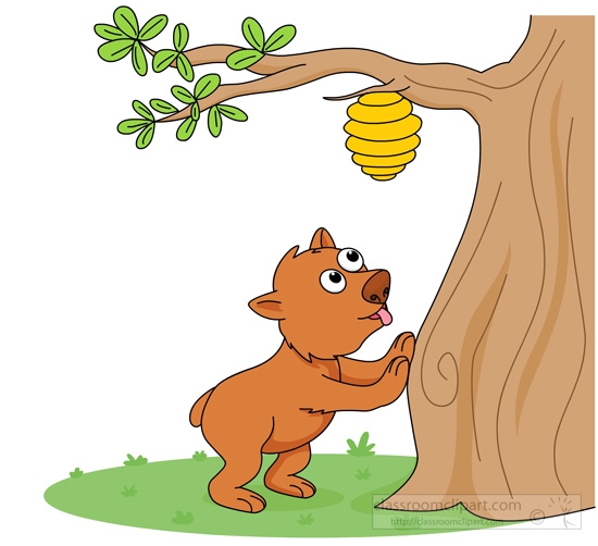 beehive clipart branch