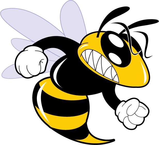 Bees clipart hornet. Cartoon nest kid patterns