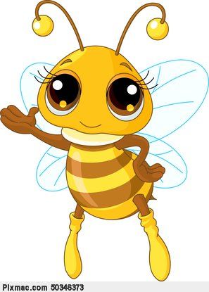 Clipart bee insect. Free clip art insects