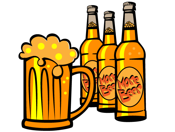 beer clipart drawing
