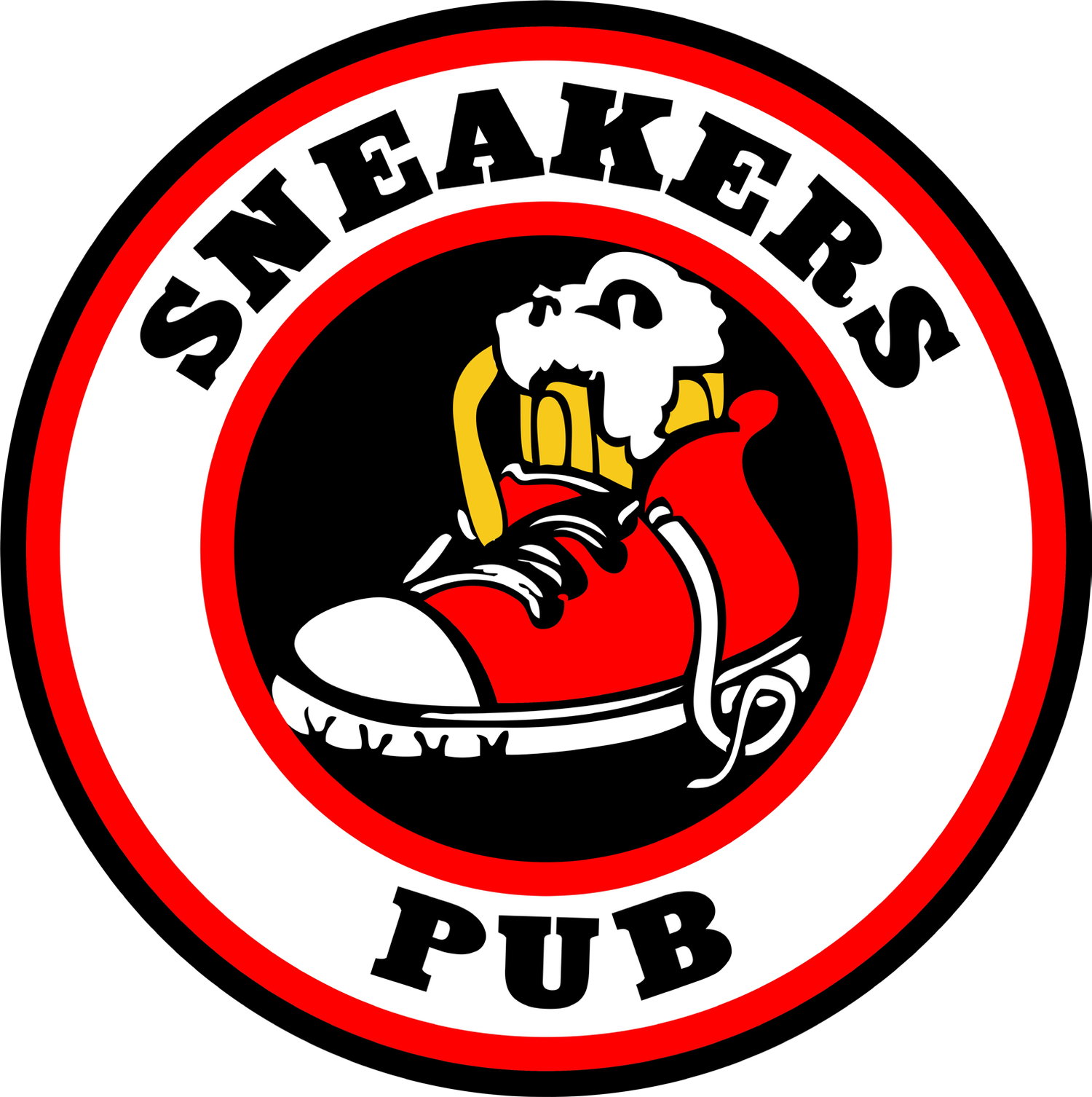 Beer clipart pub night. Sneakers 