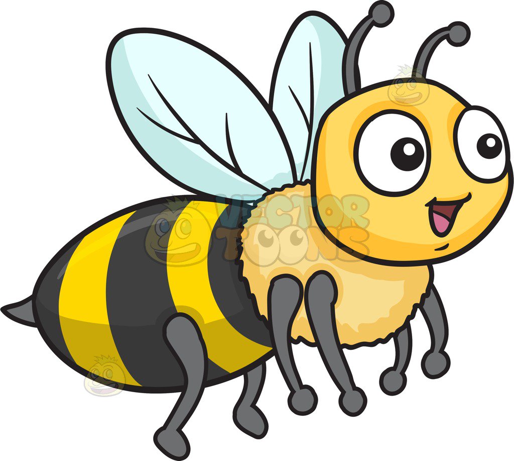 Bees clipart cartoon. Bee images free download