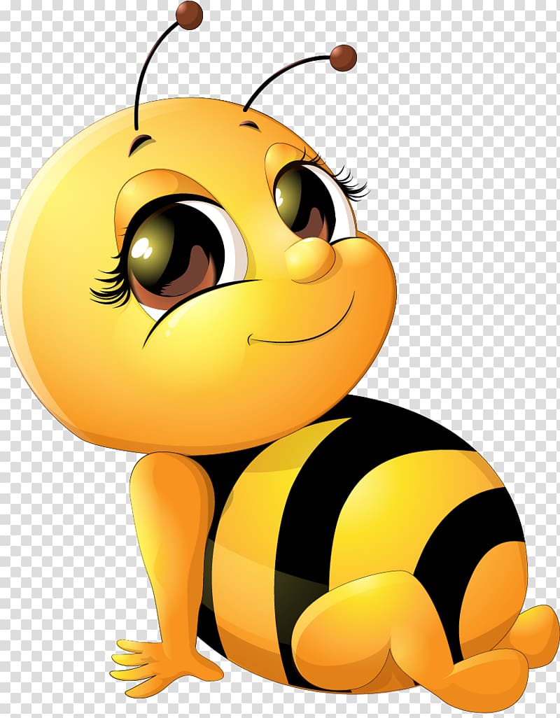 bees clipart cute