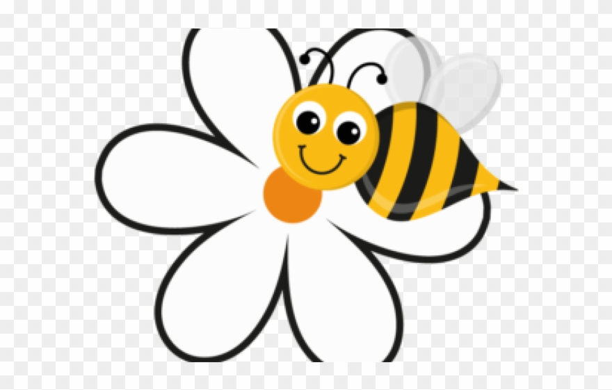 flower clipart insect