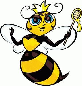 bees clipart queen bee