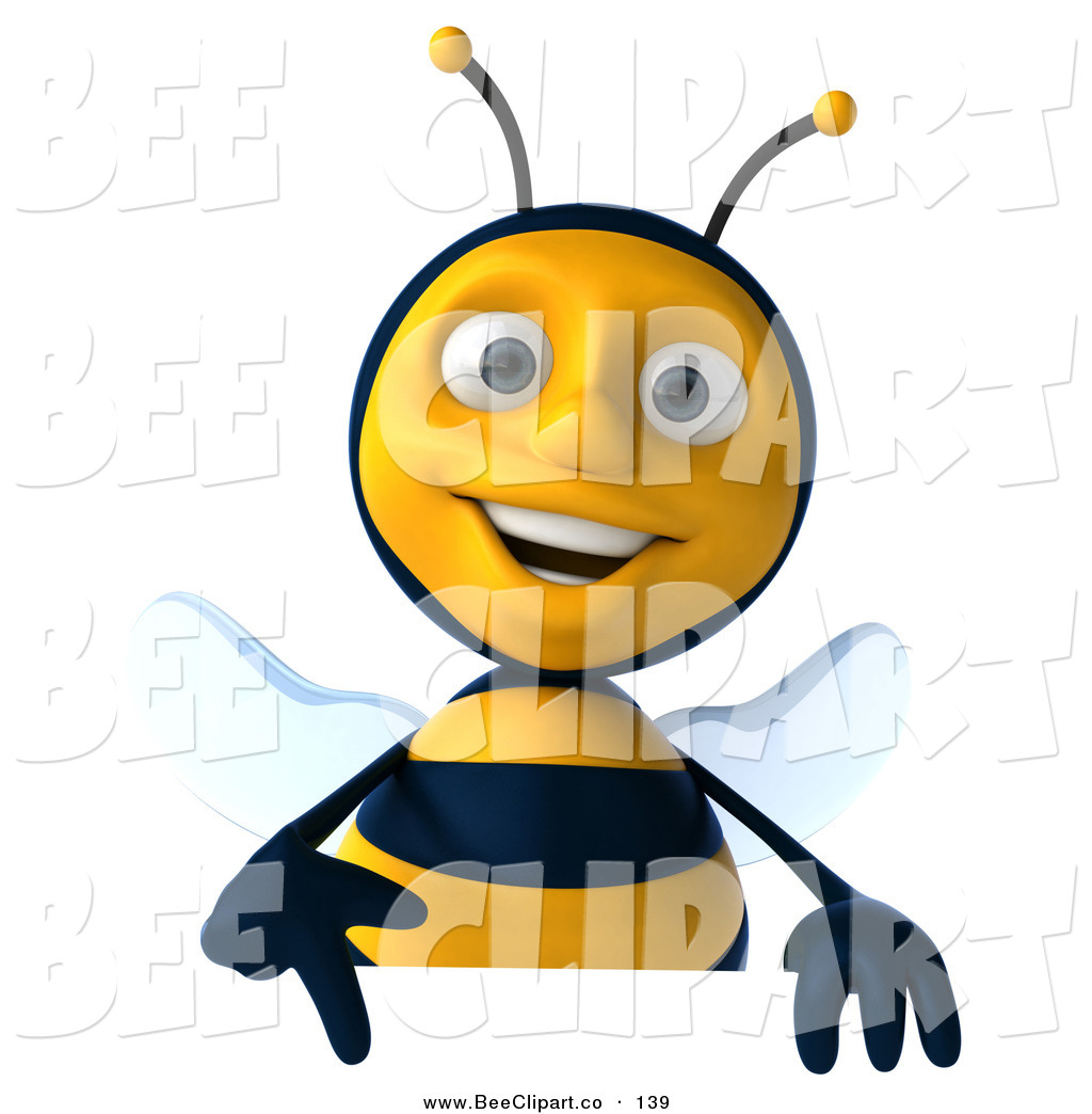 bees clipart signboard