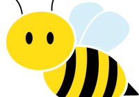 bees clipart vector