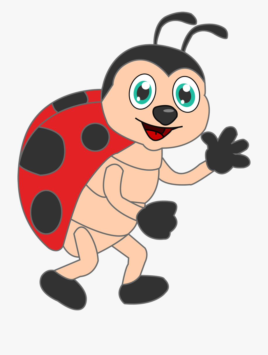 Ladybug image lady cartoon. Bugs clipart little bug