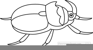 Free images at clker. Beetle clipart black and white