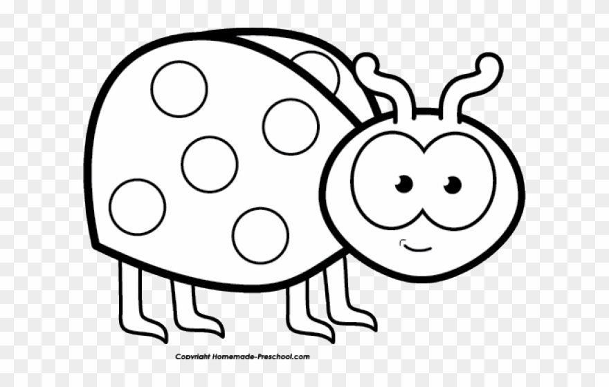 bugs clipart black and white