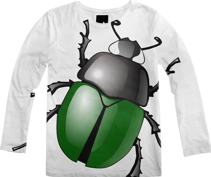 beetle clipart stylized