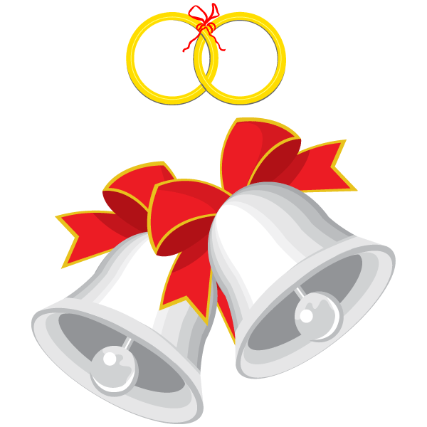Wedding bells animated . Bell clipart animation