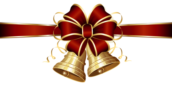 bell clipart bow