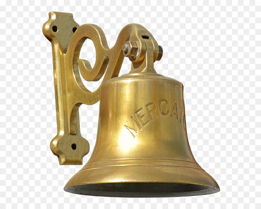 bell clipart brass