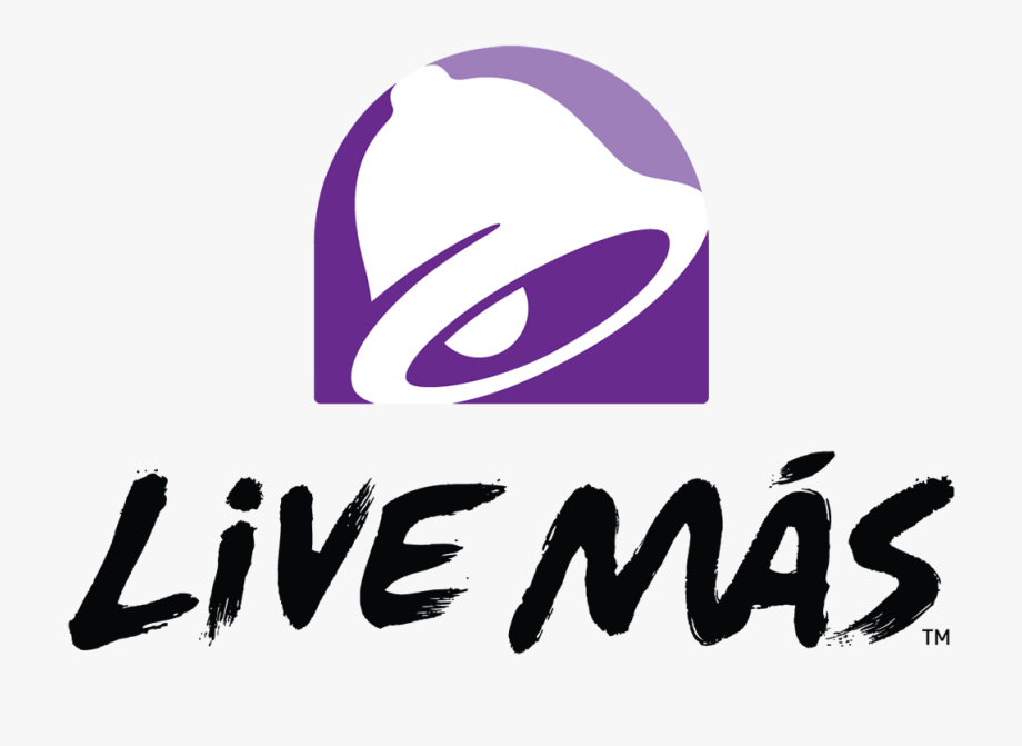 Taco live mas png. Bell clipart logo