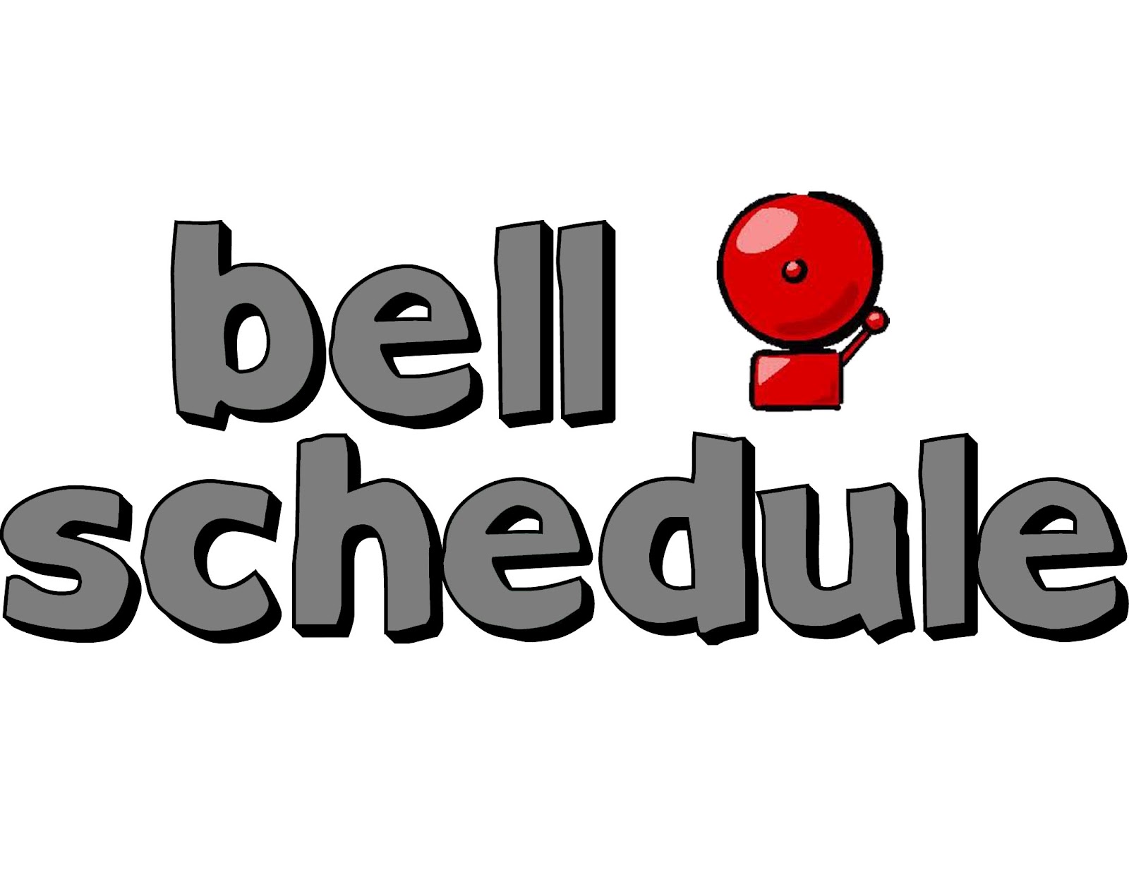 Schedule clip art library. Bell clipart symbol