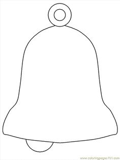 bell clipart template