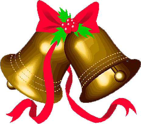 Christmas parties grand view. Bell clipart traditional