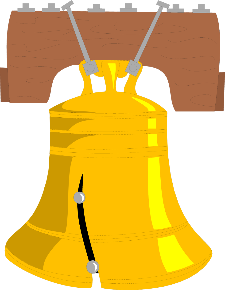 Free liberty download clip. Bell clipart vector
