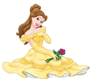 belle clipart animated