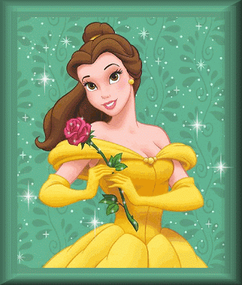 belle clipart animated