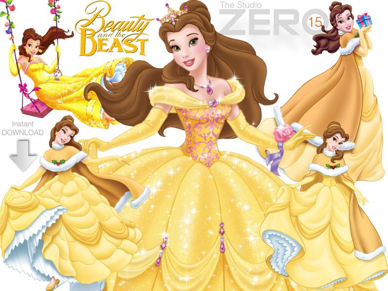 belle clipart beauty and the beast belle
