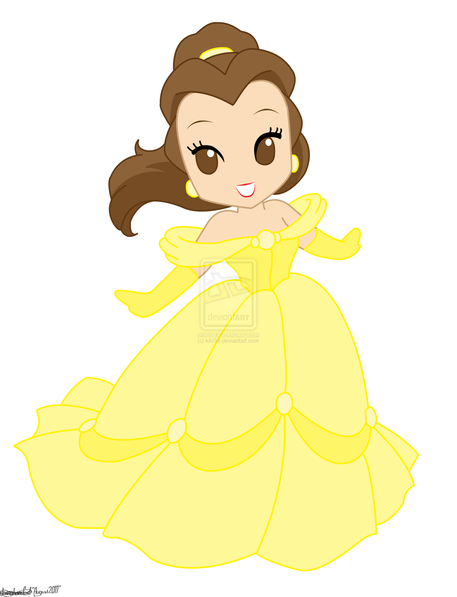 Belle clipart drawing. Disney princess cartoon at