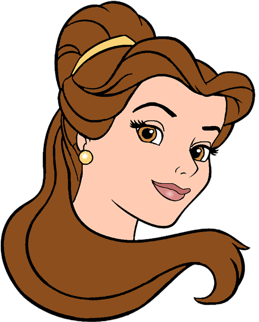 Belle clipart head, Belle head Transparent FREE for download on ...