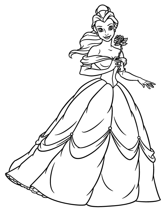 Free Free 147 Princess Dress Outline Svg SVG PNG EPS DXF File