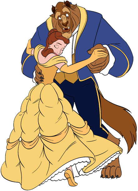 Belle clipart prince. And the beast clip
