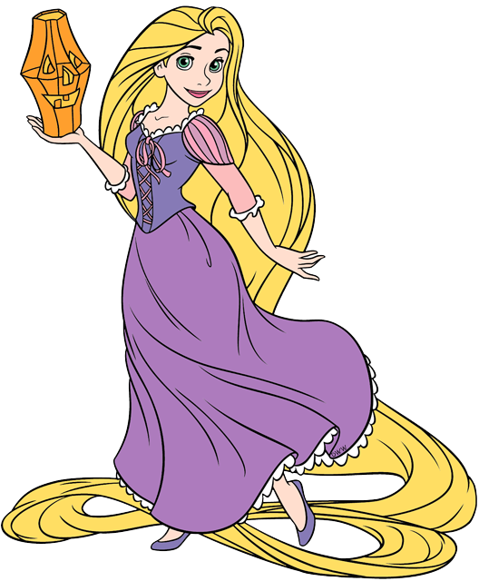 Disney halloween clip art. Belle clipart rapunzel