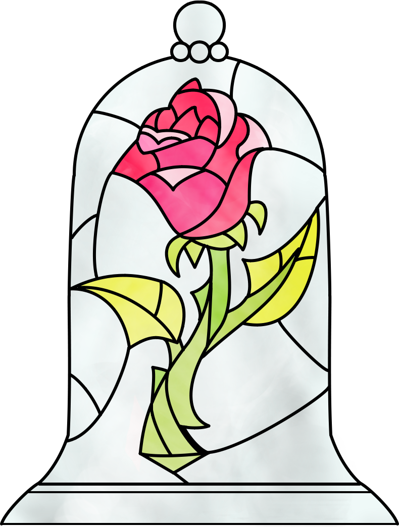 Deviantart more like by. Clipart rose beauty and the beast