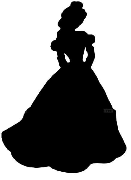Pinteres more. Belle clipart silhouette