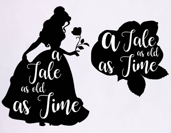 Featured image of post Beauty And The Beast Rose Silhouette Svg This gorgeous image features a rose embellished belle and the beast dancing inside the enchanted rose s bell jar