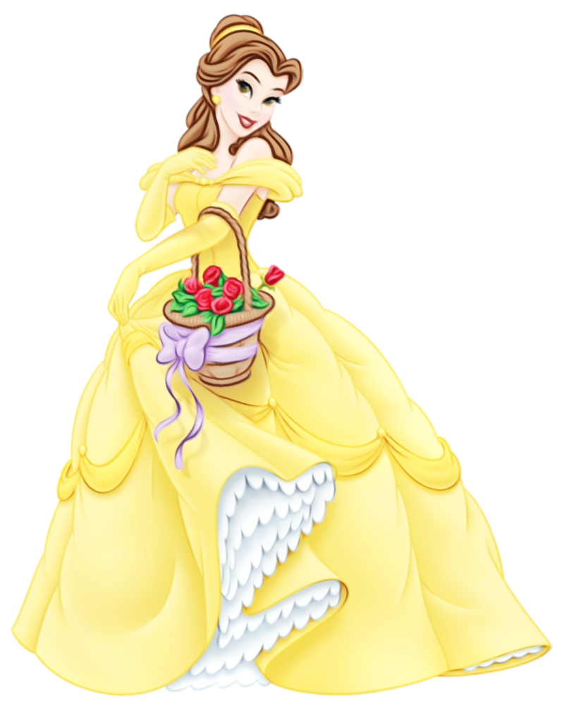 belle clipart transparent background