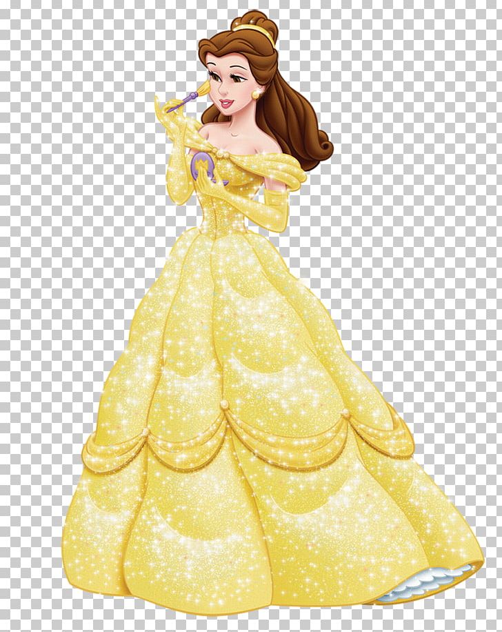Beast youtube the walt. Belle clipart yellow gown