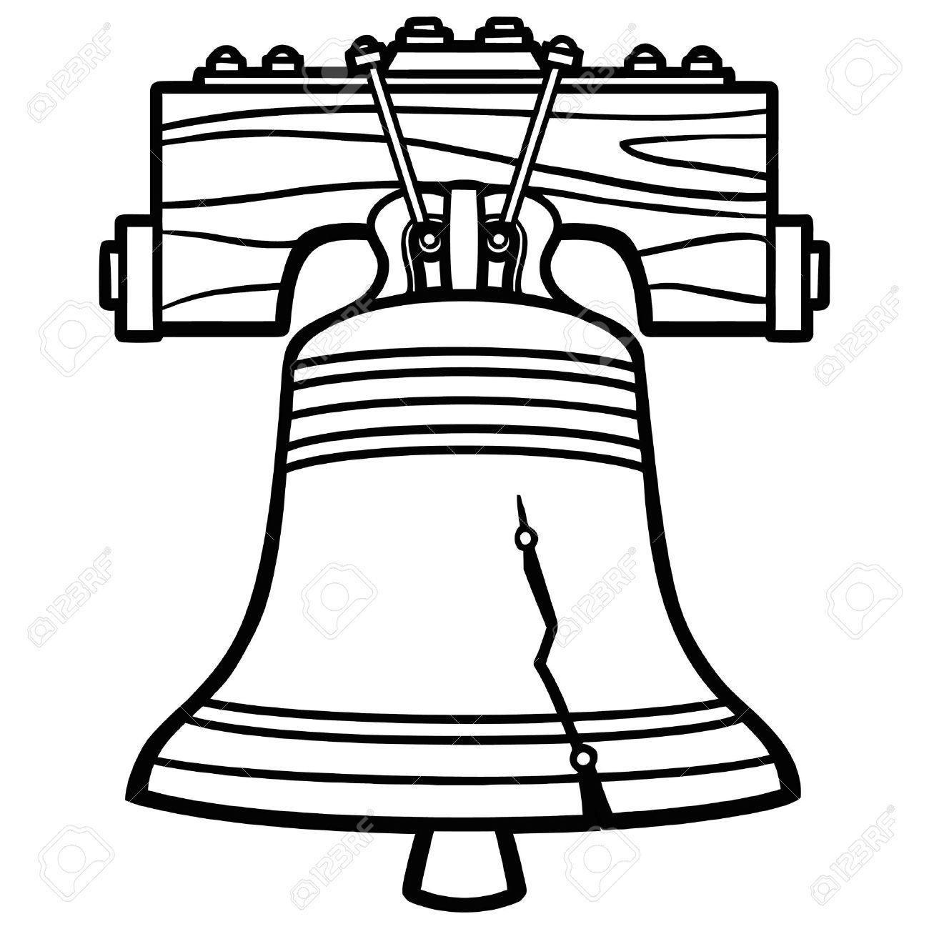 bells clipart sketches
